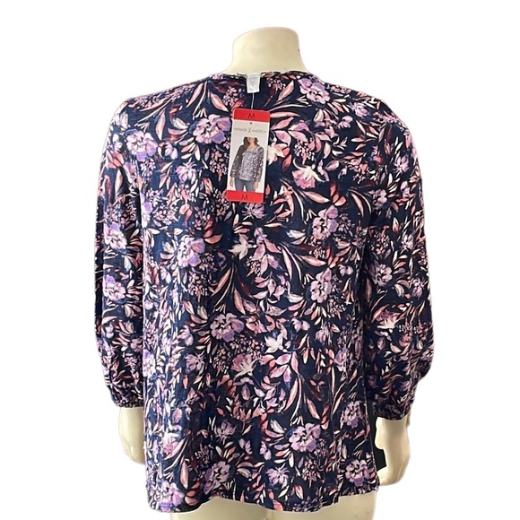 Vintage America - Peasant Top Sleeve Blouse - Picture 3 of 5